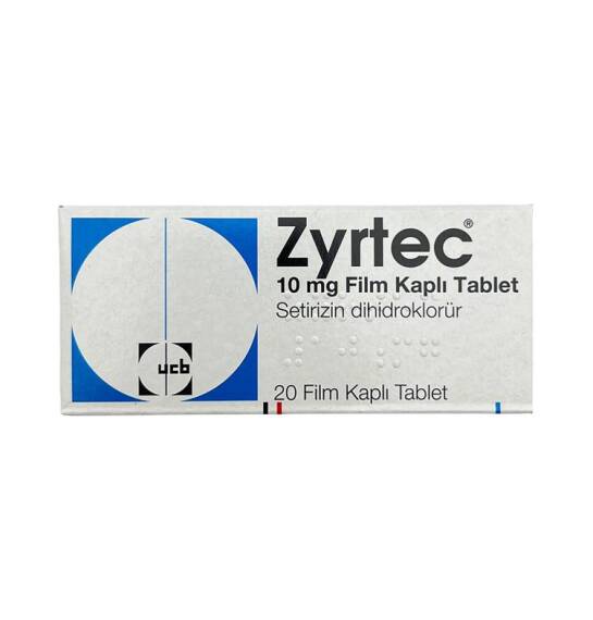 ZYRTEC 10 MG 20 FILM TABLET - 1